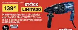 Leroy Merlin Martelo perforador cinzelador Bosch Professional promoção