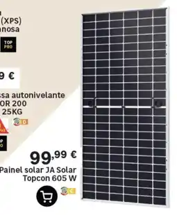 Leroy Merlin Painel solar JA Solar Topcon 605 W promoção