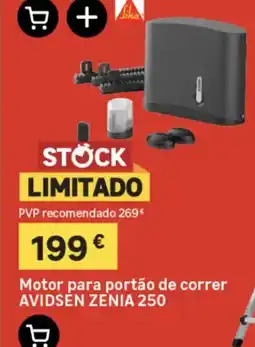 Leroy Merlin Motor para portão de correr avidsen zenia 250 promoção