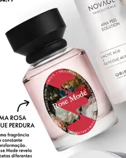 Oriflame Eau de parfum top scents rose mode promoção