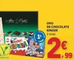E.Leclerc Ovo de chocolate kinder promoção