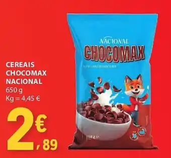 Cereais chocomax nacional