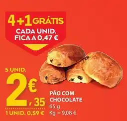 E.Leclerc Pão com chocolate promoção