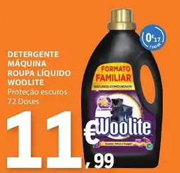 E.Leclerc Detergente máquina roupa líquido woolite promoção