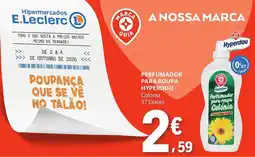 E.Leclerc perfumador para roupa hyperdou promoção