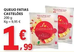 E.Leclerc queijo fatias castelões promoção
