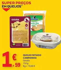 E.Leclerc Queijo fatiado campainha gouda promoção