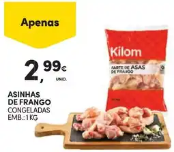 Continente Asinhas de frango kilom promoção