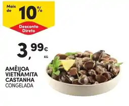 Continente Amêijoa vietnamita castanha congelada promoção
