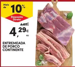 Continente entremedia de porco continente promoção