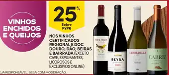 Continente vinhos enchidos e queijos promoção