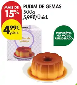 Pingo Doce Pudim de gemas promoção