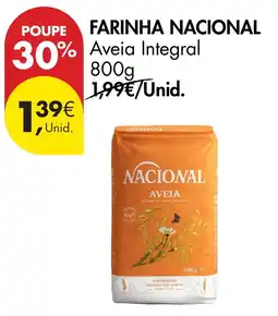 Pingo Doce Farinha nacional aveia integral promoção