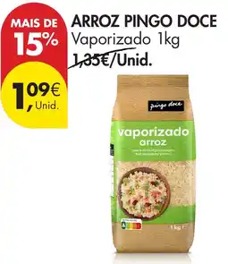 Pingo Doce arroz pingo doce vaporizado promoção