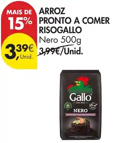 Pingo Doce Arroz pronto a comer risogallo nero promoção