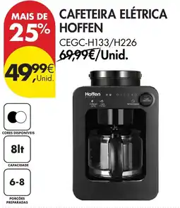Pingo Doce cafeteira elétrica hoffen promoção