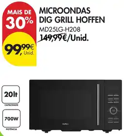 Pingo Doce microondas dig grill hoffen promoção