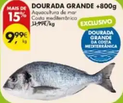 Pingo Doce Dourada grande promoção