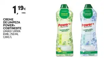 Creme de limpeza power+