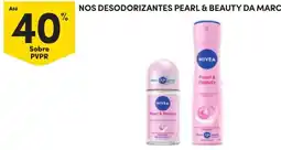 Continente Nivea desodorantes pearl & beauty promoção