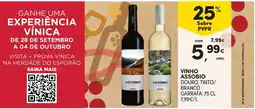 Continente vinho assobio douro, tinto/branco promoção