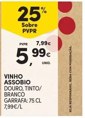 Continente vinho assobio promoção