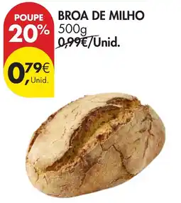 Pingo Doce Broa de milho promoção
