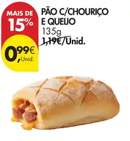 Pingo Doce Pão c/chouriço e queijo promoção