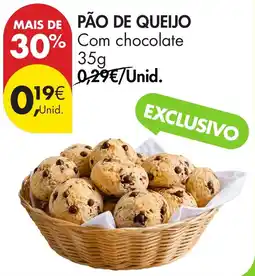 Pingo Doce Pão de queijo com chocolate promoção