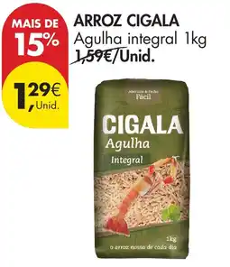 Pingo Doce arroz cigala agulha integral promoção
