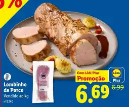 Lidl Lombinho de Porco promoção