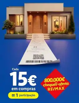 Lidl cheques-oferta remax promoção