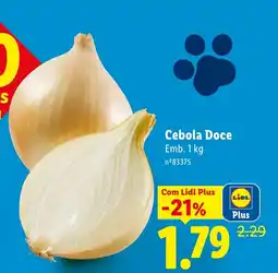 Lidl Cebola Doce promoção