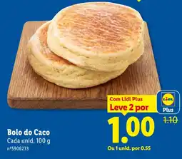 Lidl Bolo do Caco promoção