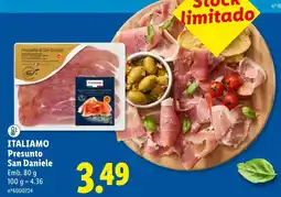 Lidl italiamo presunto san daniel promoção