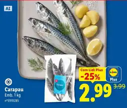 Lidl Carapau promoção