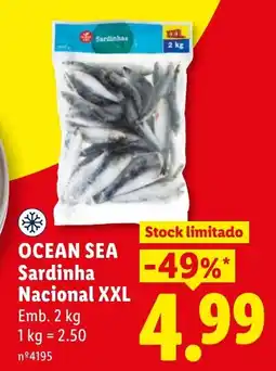 Lidl Ocean sea sardinha nacional xxl promoção
