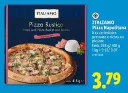 Lidl Itali amo pizza napolitana promoção