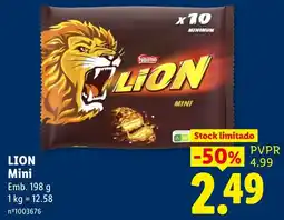 Lidl Lion mini promoção