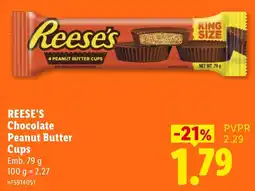 Lidl Reese's Chocolate Peanut Butter Cups promoção