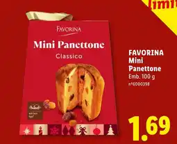 Lidl favorina mini panettone classico promoção