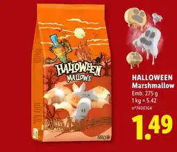 Lidl Halloween marshmallow promoção