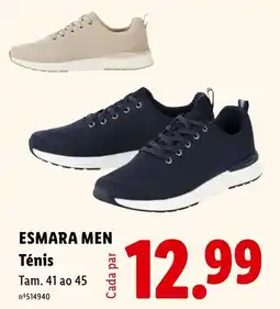 Lidl esmara men ténis promoção