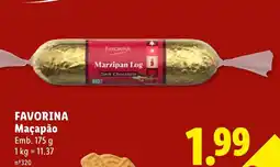 Lidl favorina maçapão promoção