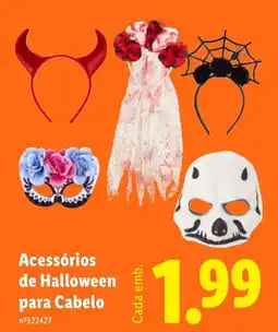 Lidl Acessórios de Halloween para Cabelo promoção