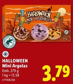 Lidl Halloween mini argolas promoção
