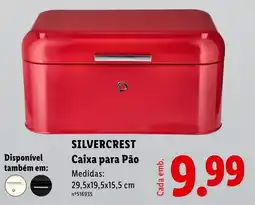 Lidl Silvercrest caixa para pão promoção