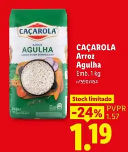 Lidl Caçarola arroz agulha promoção