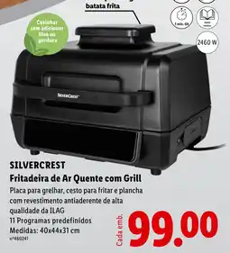 Lidl Silvercrest fritadeira de ar quente com grill promoção