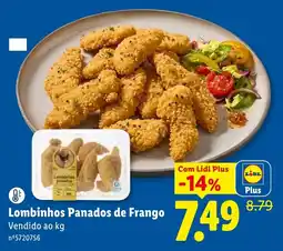 Lidl Lombinhos Panados de Frango promoção